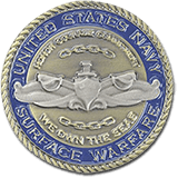 Surface Warfare Challenge Coin