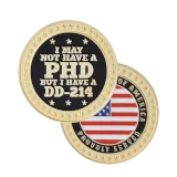 DD-214 Challenge Coin