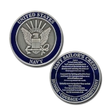 U.S. Navy Sailor's Creed Challenge Coin